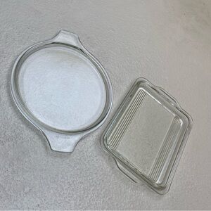 Broken Pyrex lids 475, 503-c